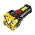 thumbnail image 2 of Limited Time Deal Iumwxz External Flashlight USB Handheld Five Core Flashlight High Outdoor Searchlight Highlight Portable Camping Camping Accessories Camping Accessories Travel Accessories, 2 of 3