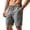Gray, variant on hlysgo Mens Loose Fit Shorts Casual Stretch Elastic Waist Waffle Short Workout Gym Running Shorts with Pockets Black,4xL
