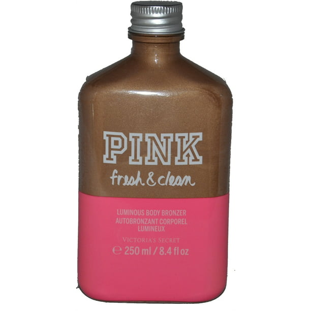 domineren Zwitsers Serie van Victoria's Secret Pink Fresh & Clean Luminous Body Bronzer Lotion, 8.4 Fl  Oz - Walmart.com