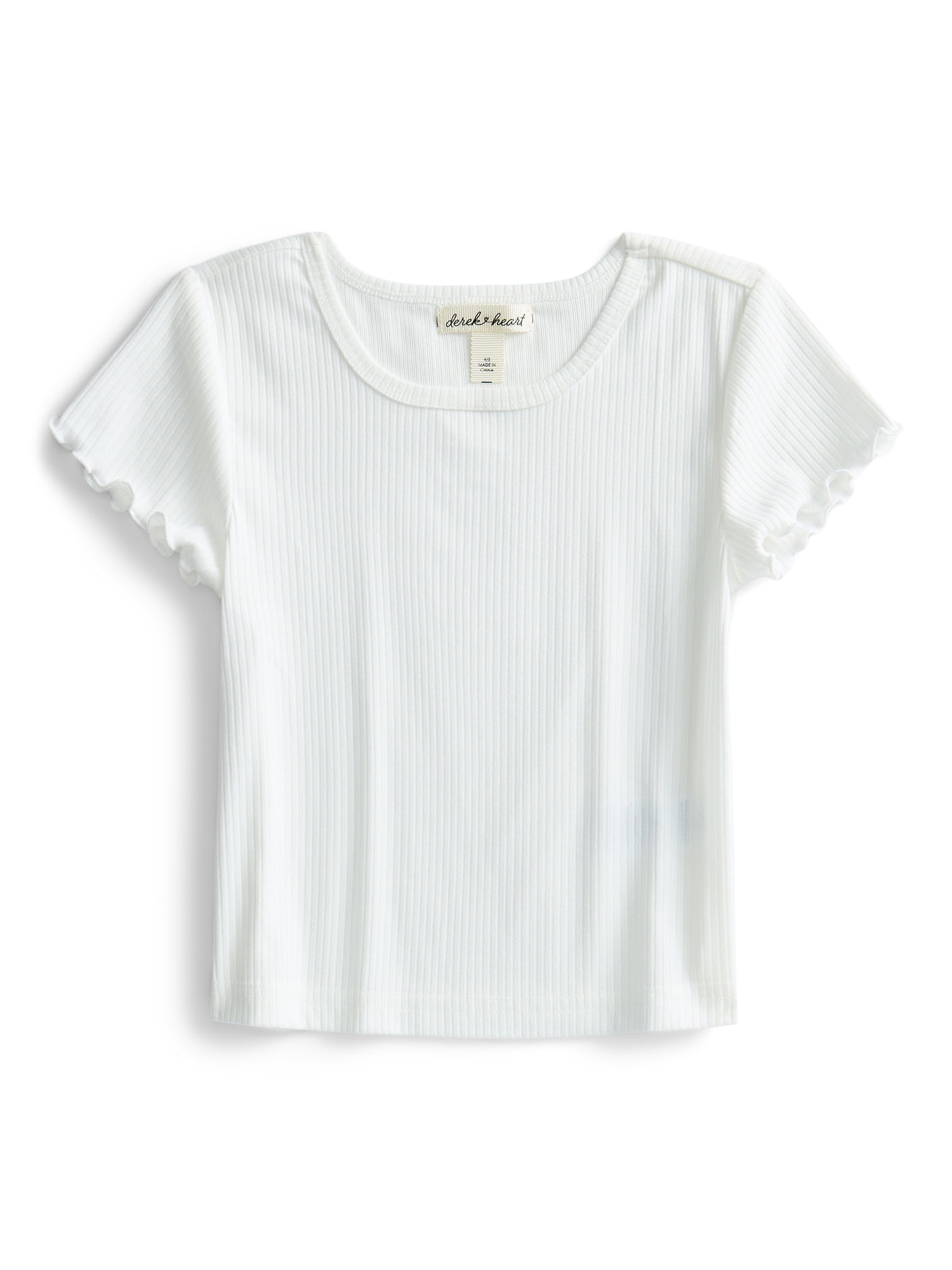 Derek Heart Girls T-Shirt and Shortall, 2-Piece Set, Sizes 4-18