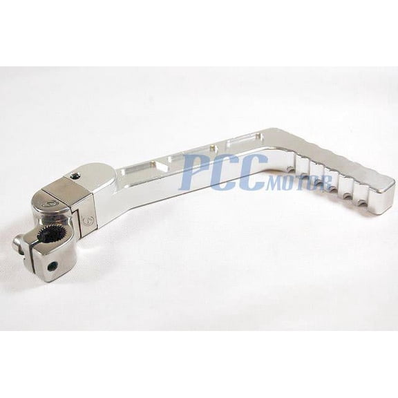 PCC CNC KICK START LEVER FOR CRF50 CRF70 PIT BIKE SILVER KL07