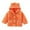 Orange, variant on Utlike Boys Jacket Kids Children Toddler Baby Long Sleeve Warm Fuzzy Hooded Jacket Thick Coat Outer Outwear Boys Versatile Jackets Flexible Fit Size 2 Years-3 Years