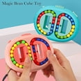 thumbnail image 5 of Double-sided Flip Magic Cube Toy, Rotating Small Beads, Decompression Magic Cube, Special Shape, Creative Toy, Magic Bean Rotating Toy (blue), 5 of 5