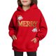 thumbnail image 4 of Sudadera con capucha para niñas y niños, sudadera de manga larga con cuello redondo y estampado de moda, jersey con bolsillo, sudadera de poliéster para niñas, 4 of 8