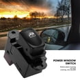 thumbnail image 4 of ANGGREK 93580-1E001, Window Lifter Button Power Window Switch Black Replacement For HYUNDAI Accent 2007-2010 For Car, 4 of 8