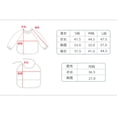 thumbnail image 1 of Delantal para comer para niños, impermeable, con bolsillo, manga larga, babero suave y lavable, conjunto colorido para comer, panda marrón, talla S, de 6 a 12 meses, 1 of 7