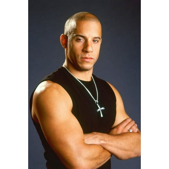 Vin Diesel 24x36 Poster classic pose in black shirt
