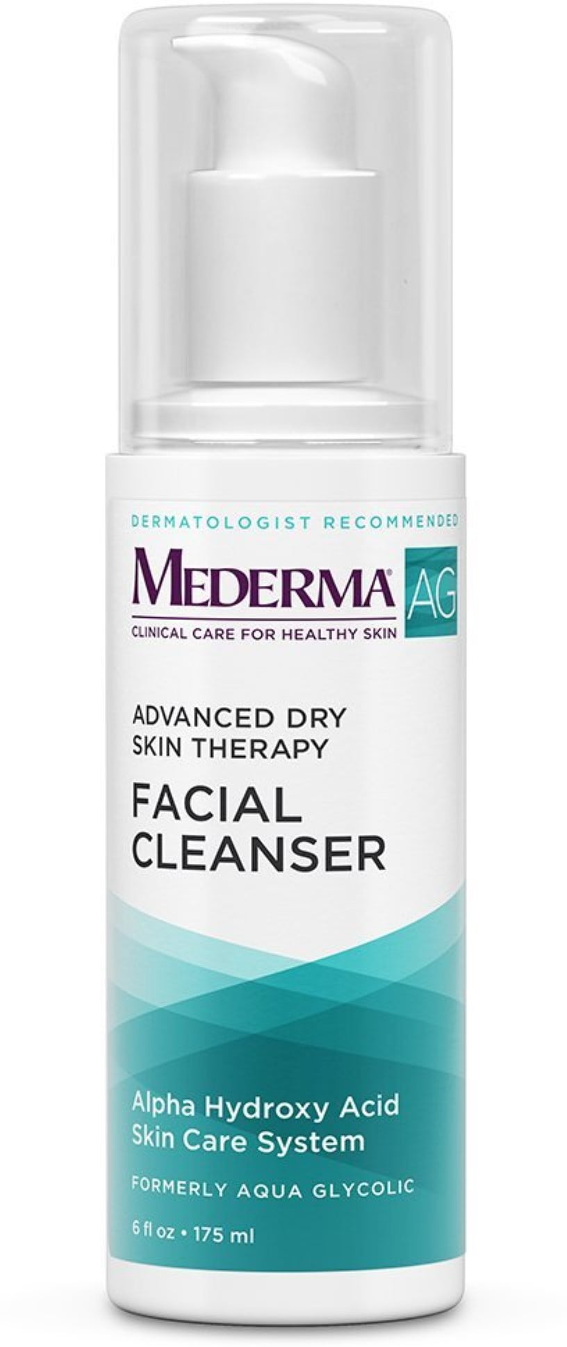 Mederma (Aqua Glycolic) Advanced Dry Skin Therapy Facial Cleanser 6 oz