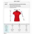 thumbnail image 4 of Ma Croix Womens Polo Shirt Short Sleeve Slim Fit Uniform Workwear Activewear Sportswear, 4 of 4