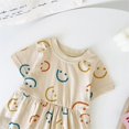 thumbnail image 1 of Vedolay Toddler Girls Dress Girls Casual Dress Cotton Short Sleeve Swan Embroidered,B 2-3 Years, 1 of 5