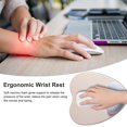 thumbnail image 4 of Ergonomic Heart-Shaped Mouse Pad, with Gel Wrist Rest Support, Non-Slip for Home Office Working, 4 of 6