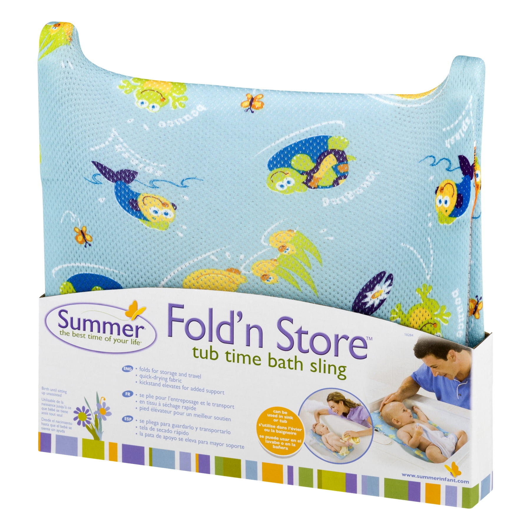fold n store bath sling