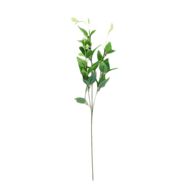 Bewildely Artificial Rico Hojas Hierba Falso Vegetación Follaje Verde Planta Hogar Adornos Kits de decoración para fiestas No.06 Bewildely JJ16908-06