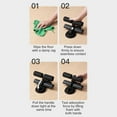 thumbnail image 5 of Sit-up bar floor, portable sit-up fitness equipment with 2 powerful suction cups and adjustable feet, abdominal muscle main assistant device for home exercise with massage rollers, 5 of 9