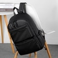 thumbnail image 3 of Large -Capacity Men's Popular Shoppy Waterproof Waterplay Book Backpack Missing Office Notebook Computer Bag, 3 of 7