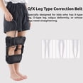 thumbnail image 5 of O/X Leg Type Correction Belt, Adjustable Kids? Leg Posture Corrector for Knock Knees Valgus Deformity, Bow Legs Straightening Band with Air Pump for Kids Under 150cm / 5 Feet, 5 of 6