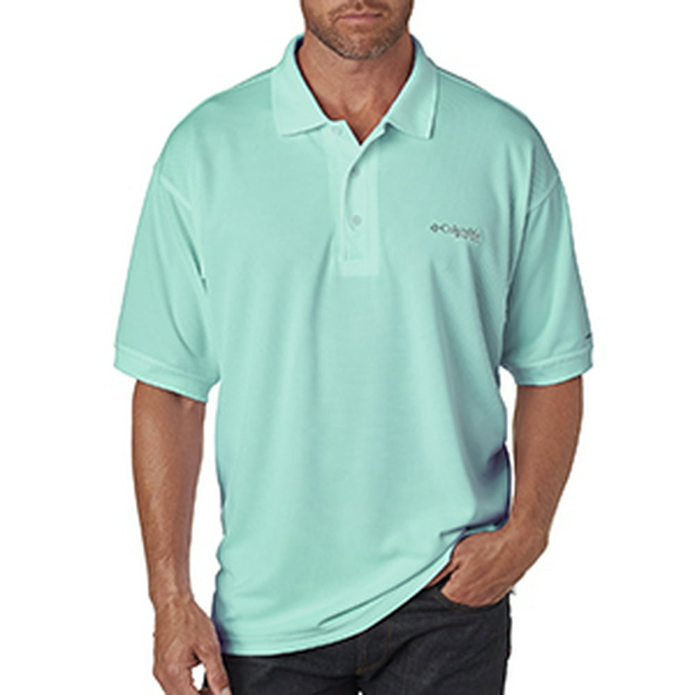 Columbia - Columbia Men's Perfect Cast Polo - GULF STREAM - S 6016 ...