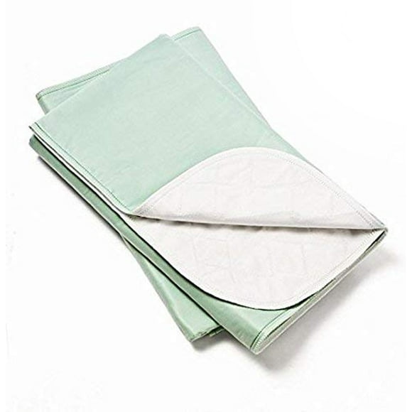 Platinum Care Pads Coussin de Lit Lavable - Pack Unique - 80 x 35 Couleur Vert