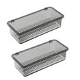 thumbnail image 1 of Bandeja para Cubiertos con Tapa,Almacenamiento Utensilios Tapa PláStico,Organizador Cajones Contenedor de Almacenamiento UtensiliosB, 1 of 5