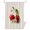 Red, White, Green, Yellow, variant on Shower Curtains for Bathroom-36"x72",Watercolor Cherry Waterproof Bath Curtain Grommet Shower Curtain Set with Hooks
