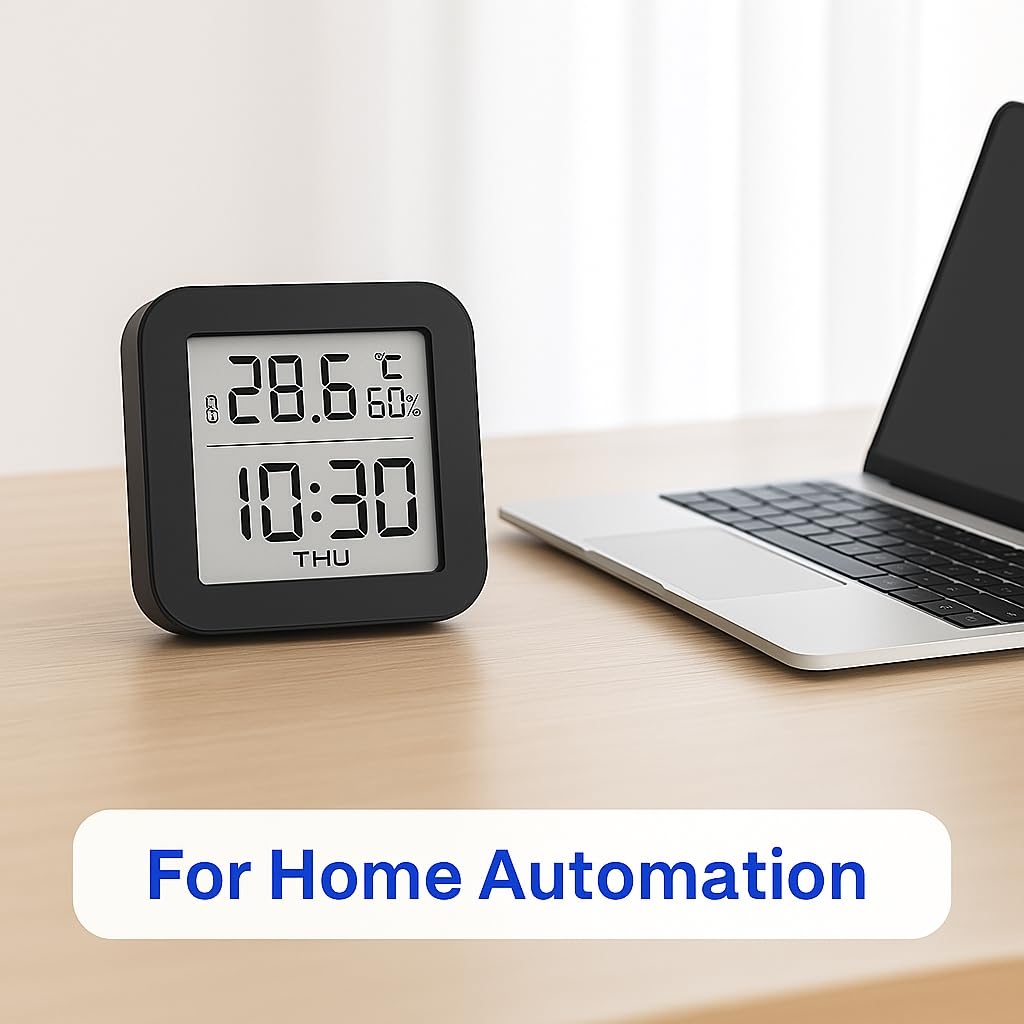 Toyanc Smart WiFi IR Remote Hub with Temperature & Humidity Sensor - 3-in-1 Universal Controller for AC, TV, Fan - Works with Alexa, Google Home & Tuya App