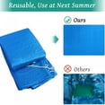 thumbnail image 3 of Amazing Fashion Blue PE 6FT x 6FT, 300g Thickness Tarp, 3 of 8