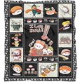 thumbnail image 5 of Sushi Blanket Japanese Food Flannel Throw Blanket Cute Cartoon Sushi Food Themed Bed Blanket for Adults Kids 50x60 Inch, 5 of 5