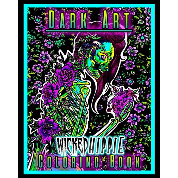 Dark Art: Adult Coloring Book (Paperback)