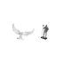 thumbnail image 5 of Estatua De Caballero ángel, Figura De Resina, Artesanía, Decoración, Adorno, Escultura Para Oficina, Inauguración De La Casa, Estantería, Pasillo, Escritorio, Entrada, Chimenea,, 5 of 8