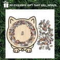 thumbnail image 3 of 135-Piece Colored Cat Shaped Wooden Jigsaw Puzzle,Cats Shaped Wooden Puzzle,Wooden Jigsaw Puzzles for Adults,Wooden Cat Puzzles for Cats Lovers,Home Decor & Gift, Stress Relief Gift for Adults, 3 of 7