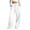 White, variant on QASIEATN Women's Tie Dye Casual Wide Leg Pants Loungewear Pocket Pants High Waisted Drawstring Sweatpants