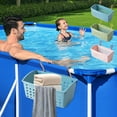 thumbnail image 1 of Xihbxyly Cesta de Almacenamiento para Piscina, Diseño de Polipropileno Duradero, Gran Capacidad para Juguetes y Bebidas, Fácil de Limpiar, Uso Múltiple para Piscina y Playa, Tamaño 29 X 15,5 X 14 Cm., 1 of 6