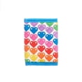 thumbnail image 3 of LEGO Trifold Wallet, Kids Unisex Wallet for Boys and Girls, with Clear ID Window, Card and Cash Pockets and Secure Hook and Loop Closure, Rainbow Hearts, 3 of 4