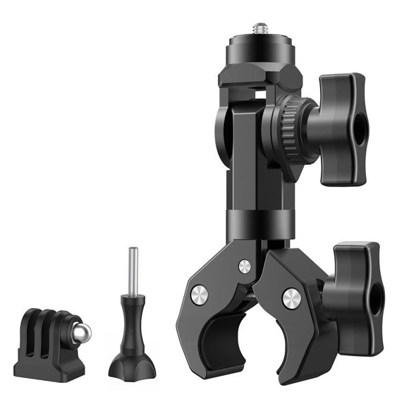 Camera Mount Clamp Handlebar Secure Action Camera Mount Steel Stainless