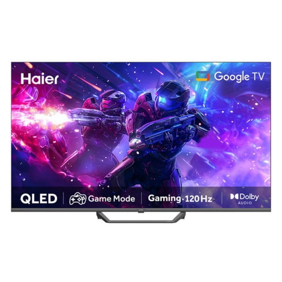 TV 55 Pulgadas Samrt TV UHD 4K H55S80FUX QLED Google TV Haier