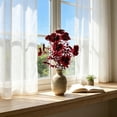 thumbnail image 3 of Fall Outdoor Home Decor Artificial Flowers Pansies and Violets for Living Rooms and Seasonal Arrangements, 3 of 5