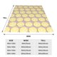 thumbnail image 3 of Balery Yellow Lemon Slices Manta de Felpa Suave y Acogedora – Cobija de Franela Aterciopelada para Cama, Lavable y Cálida para Sofá, Mascotas, Transpirable-40"x30", 3 of 7