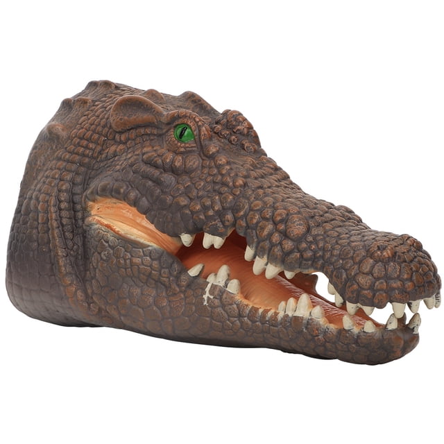 Guantes de juguete de marioneta de mano con cabeza de animal suave, no tóxicos, de 9 pulgadas, para regalo de niños.