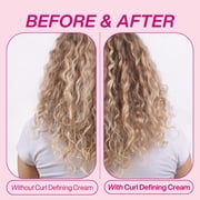 Dippity-do Girls with Curls De-Frizz Curl Defining Gel Cream, 4.2 fl oz
