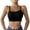 Black, variant on 50% Off Clear! Ofreoo Bras for Women Modern Micro Stretch Seamfree Cami Strap Bralette