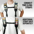 thumbnail image 3 of USA GEAR TrueSHOT Rapid Fire Camera Neck Strap Sling, Striped, 3 of 8