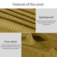 thumbnail image 2 of POINTERTECK 2pcs Sofa Arm Covers Armrest Cover High-Grade Spandex Stretch Arm Caps Waterproof Furniture Protector Dustproof Sofa Towel Slipcovers Armchairs Covers, 2 of 7