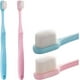 thumbnail image 1 of Cepillo de dientes para un cuidado suave, cepillo de dientes manual de cerdas ultra suaves para una limpieza bucal profunda y eliminación de sarro, juego de 2 piezas para adultos y niños, diseño apto, 1 of 8