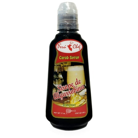 Peruchef Sirope De Algarrobina Peru | Peruvian Chef Carob Syrup 17 oz