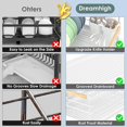 thumbnail image 4 of Kitchen Dish Drainer, Sink Dish Drainer with Utensil Holder and Drip Tray, Kitchen Sink Drying Tray, for a Family of 3-5 People, 4 of 5