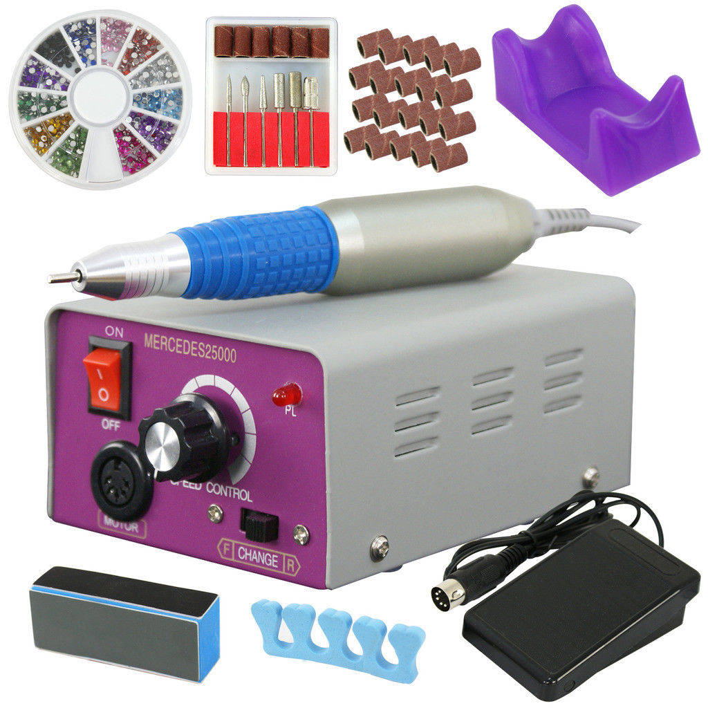 Zeny 25000RPM Pro Manicure Tool Pedicure Electric Drill File Nail Art
