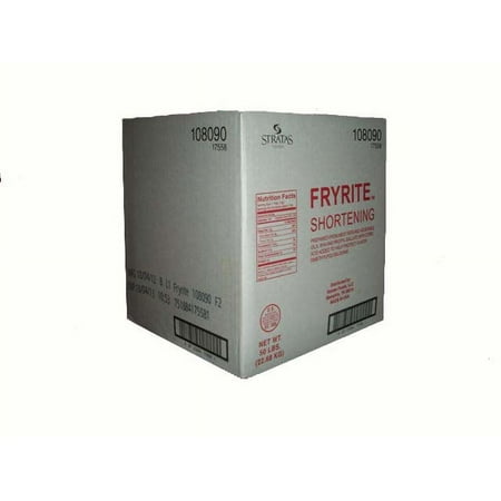 Stratas Foods Animal Vegetable Fryrite Shortening, 50 Pound - 1 each.