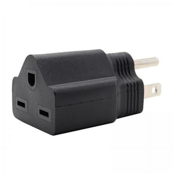 Colaxi 4xPortable 110-120V to 220-240V Plug Adapter Black 5-15P To 6-15R