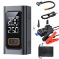thumbnail image 1 of Portable 6000A Car Jump Starter Power Bank with Air Compressor, LED Light, USB Charging | 4-in-1 Emergency Roadside Kit for Vehicles, 1 of 8