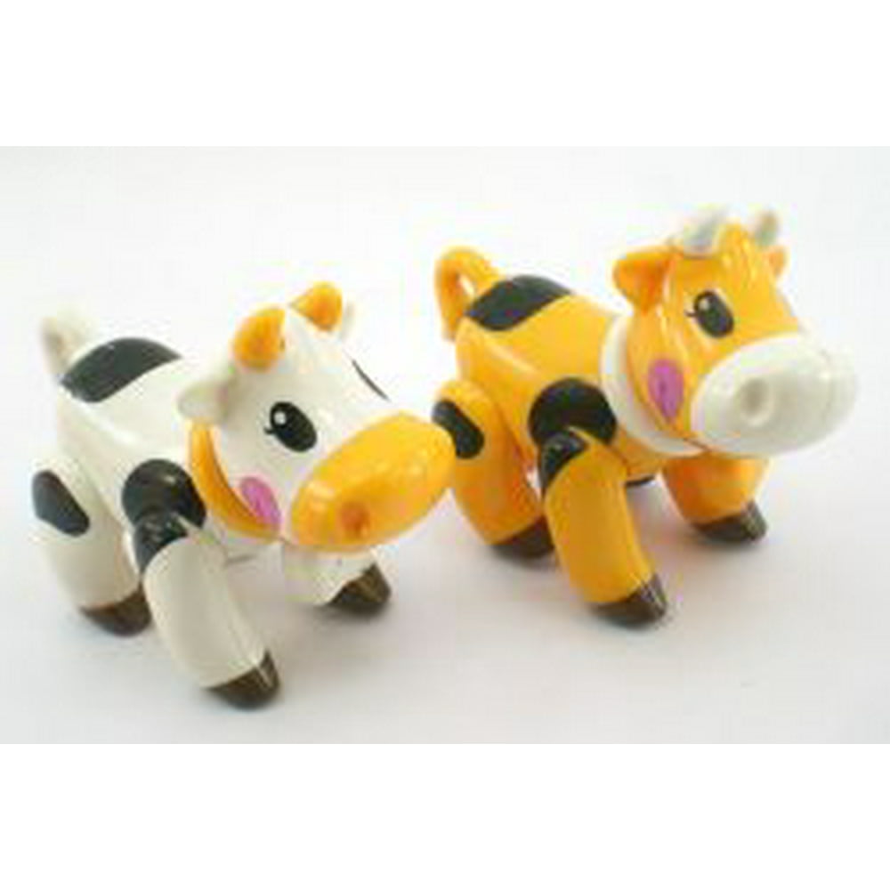 Farm Cow Baby Animal Articulated Play Toy - Walmart.com - Walmart.com